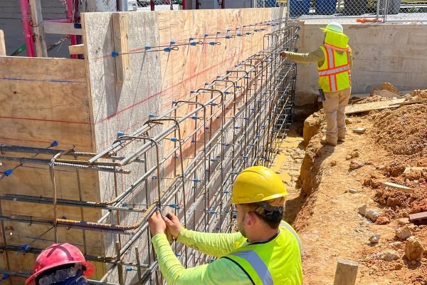 Forming & rebar installation 1
